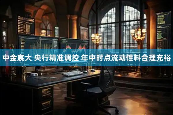 中金宸大 央行精准调控 年中时点流动性料合理充裕