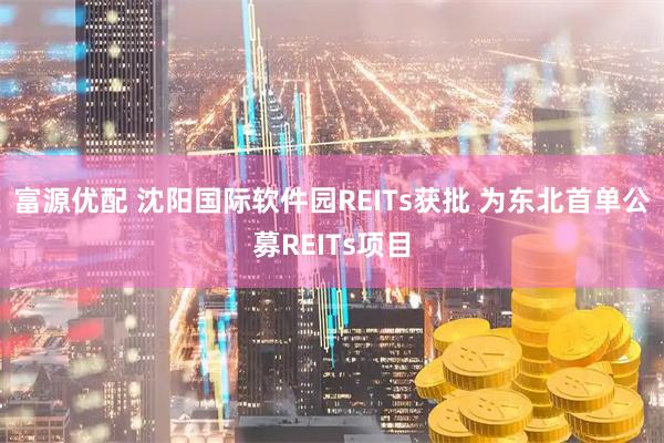 富源优配 沈阳国际软件园REITs获批 为东北首单公募REITs项目